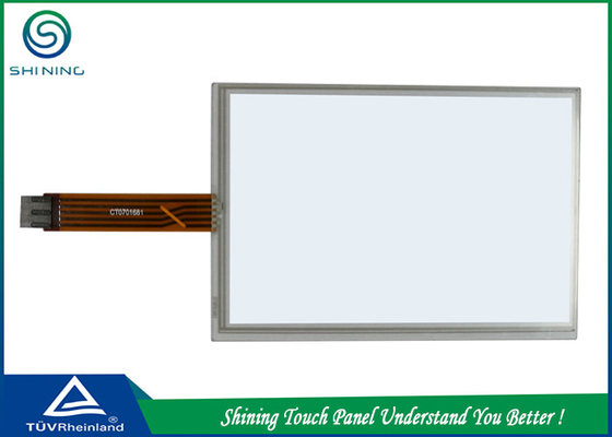 China Transparent 7 Inch 5 Wire Resistive Touch Panel Screen For Self Serve Kiosks supplier