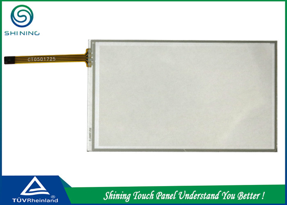 China Laptop 5 Inch Resistive Touch Panel Overlay 4 Wire Analog Film Glass Structure supplier
