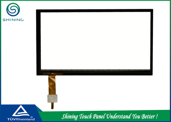 China Glass Industrial 7 Inch Capacitive Touch Panel 800 × 480 Resolution supplier
