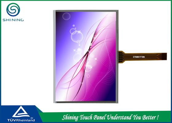 China Stylus Pen 5 Wire Resistive Touch Panel 8.5 Inch With ITO Film Structure supplier