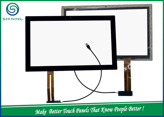 China Advertising Machine 21.5'' Capacitive Touch Screen Panel With 6H Surface Hardness supplier