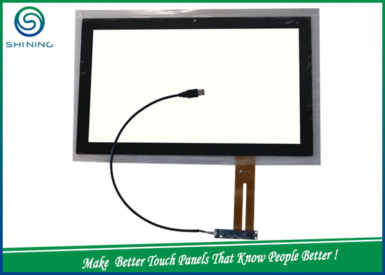 China 2 Layers G + G Structure Touch Screen Panel With 18.5'' Capacitive Touch Sensor supplier
