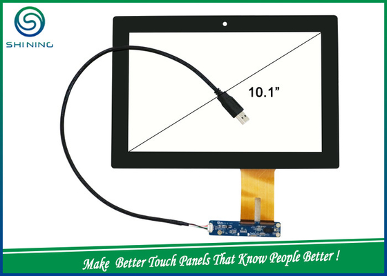 China USB IIC Interface Capacitive Touch Panel , 10.1'' Projected Capacitive Touch Screen supplier