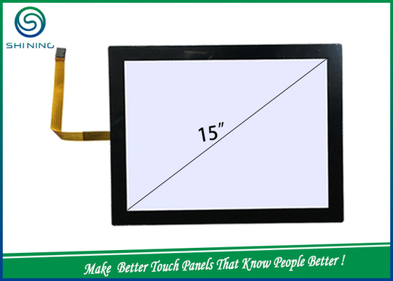 China Flat 5W RTP 5 Wire Resistive Touch Panel For Endurable Industry LCD Display Monitor supplier