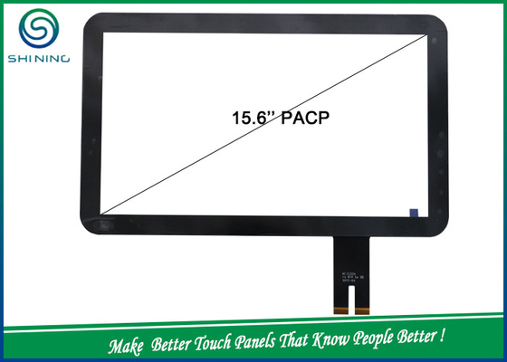 China 6H 15.6'' COB Capacitive Touch Panel With Sensor Glass + Cover Glass Structure supplier