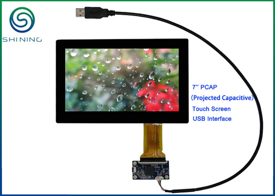 China ROHS 7'' USB PCAP Projected Capacitive Smart Home Touch Panel For Appliances supplier