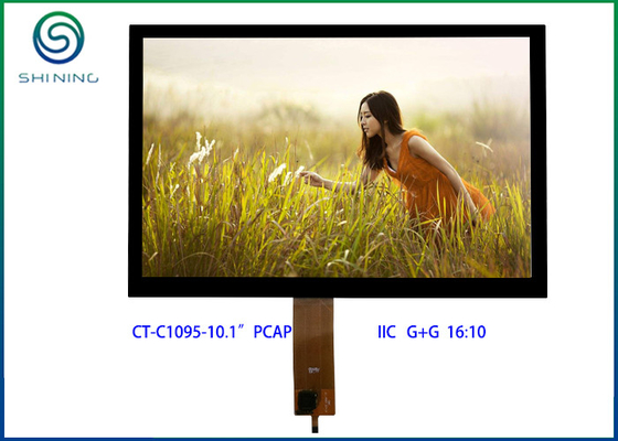China IIC Interface PCT Projected Capacitive Touch Screen , 10.1&quot; LCD Panel With GT928 supplier