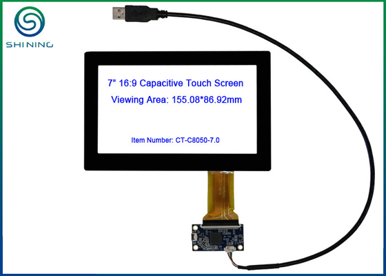 China PCAP USB Touch Screen With ILI2511 Controller For Computer , Display supplier