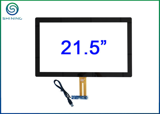 China Plug And Play Touch Sensor Bonded With Front Glass For 21.5 Inch Capacitive Touch Monitors supplier