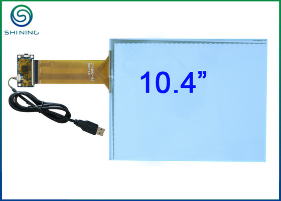 China 10.4 Inch Capacitive Touch Panel / Capacitive Touch Sensor Bonded On Front Glass supplier
