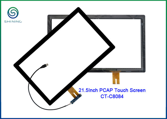 China PCAP Capacitive Touch Display Screen USB Controller Board CT - C8084-21.5&quot; supplier