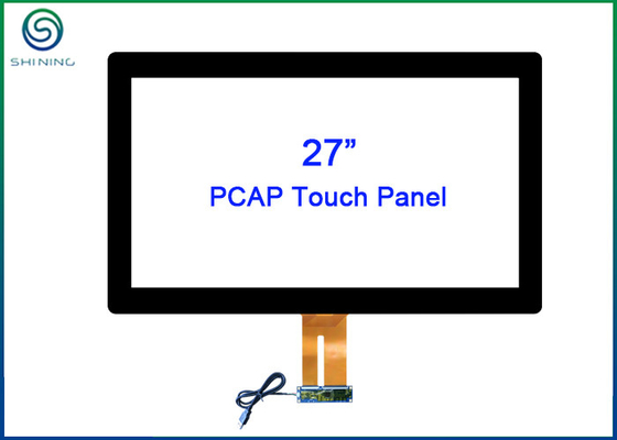 China 27 Inch Capacitive Touch Panel With ITO Technology G + G Structure For Touch Displays supplier