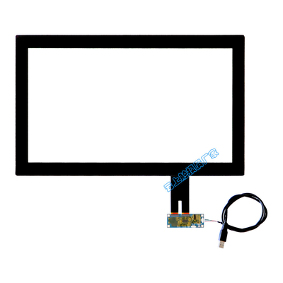 China 18.5 Inch USB Surface Capacitive Touch Panel Cover OD 456.95mm*277.45mm supplier