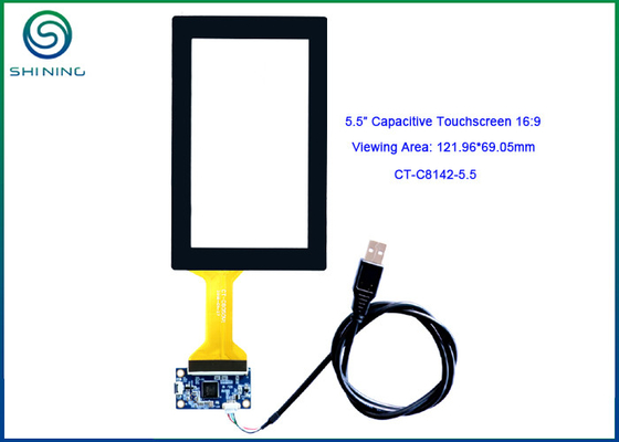 China USB Interface Multi - touch Capacitive Touch Screen For Handheld Touch Device 5.5&quot; supplier
