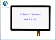 16:9 Custom Capacitive Touch Panel Screen 21.5&quot; Projected Capacitive For Kiosks