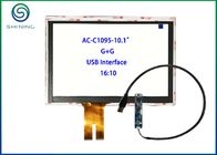 PCAP Capacitive Industrial Touch Screen 16:10 10.1 Inch 85% Transmittance