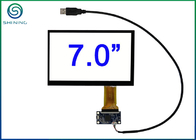 ROHS 7 Inch Touch Screen Monitor Projected Capacitive PCAP Touchscreen