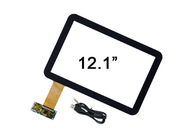 Tempered Glass Projected Capacitive Touch Panel , ILITEK 12.1 Inch Touch Screen