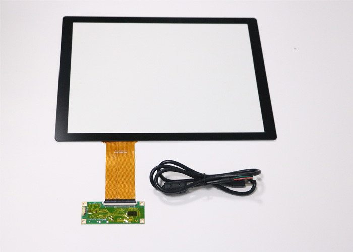 ITO Glass Anti Glare Touch Screen Display 10 Points 12.1 Inch G+G Structure