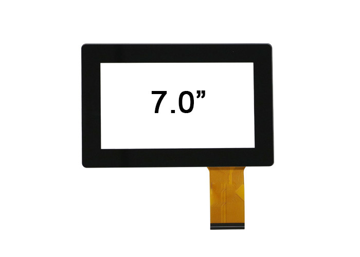 Anti Vandal Capacitive Thick Glass Touch Screen 7 Inch PCAP Touch Panel