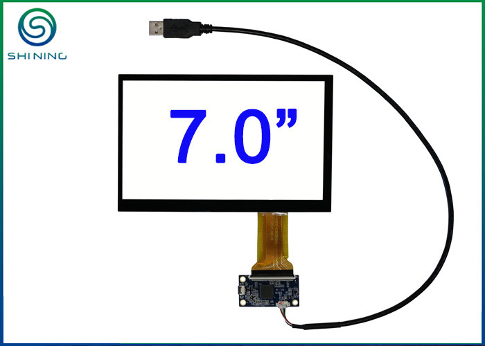 ROHS 7 Inch Touch Screen Monitor Projected Capacitive PCAP Touchscreen
