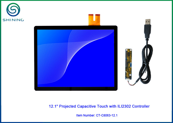 CTP GG Touch Panel 5V DC Industrial 12.1 Inch Touch Screen With USB Controller