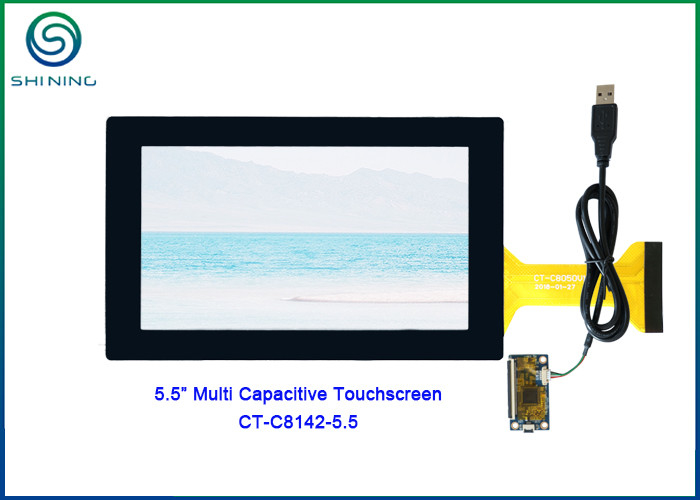 USB Interface GG Touch Panel 5.5 Inch Multi Touch Capacitive Screen