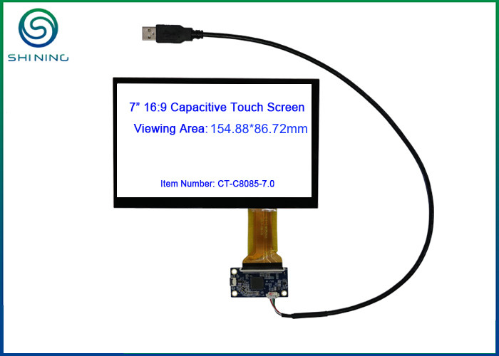 Capacitive Multi 7 Inch USB Touch Screen Panel For Innolux AT070TN92 AT070TN93
