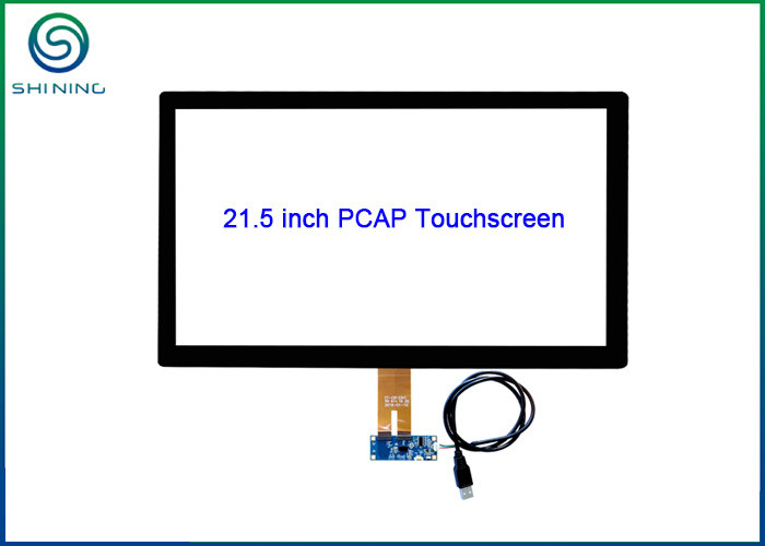 10 Point Touch Screen Overlay Kit 21.5 Inch Projected Capacitive Touch Panel Display