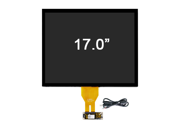 Industrial PCT / PCAP Touch Display 17.0 Inch Projected Capacitive Touch Display Module